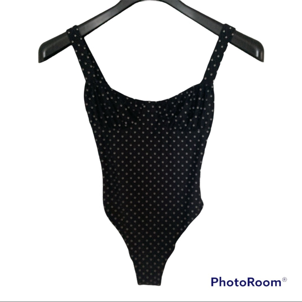 WeWoreWhat ruched cup one piece bathing suit